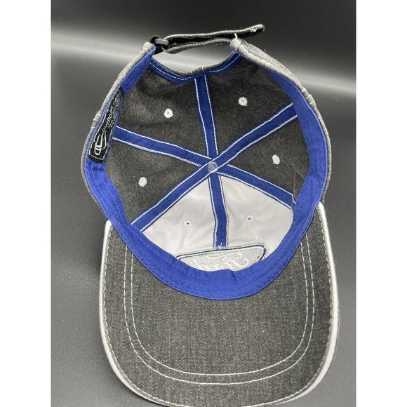 Ford Hat Cap Strap Back Grey Blue Logo Casual Mens Baseball Cap - Picture 6 of 7